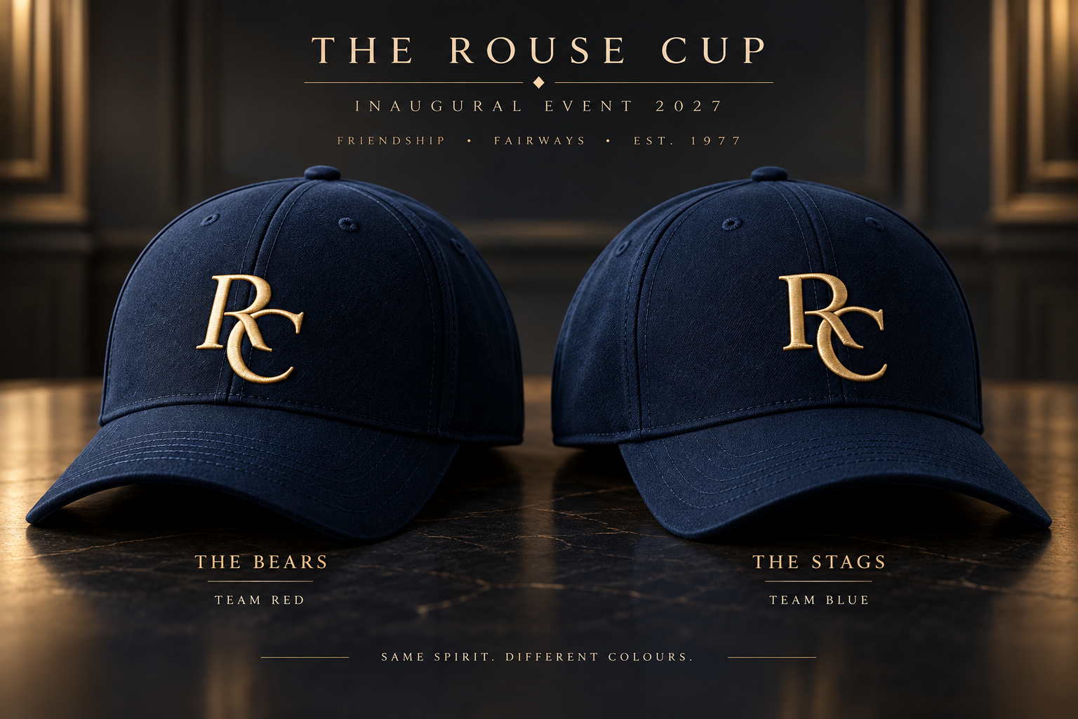 RC Cap — official Rouse Cup product render